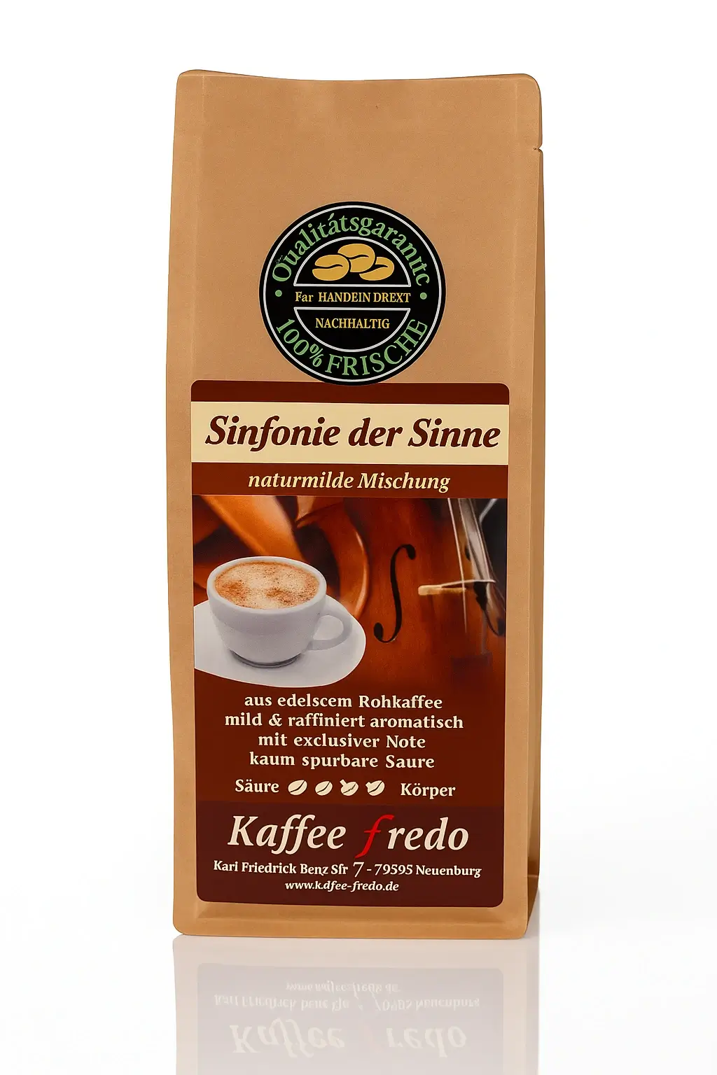 Sinfonie der Sinne Kaffee – aromatische Komposition mit vollmundigem Geschmack
