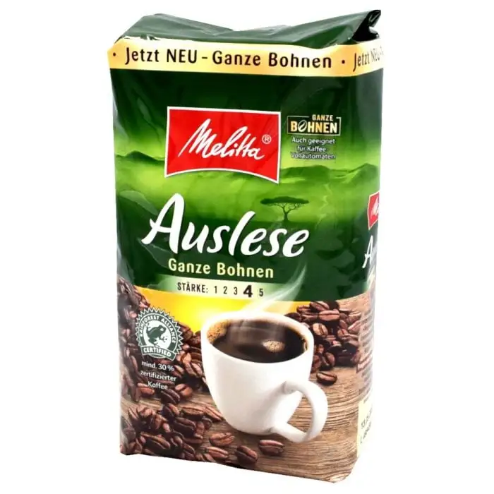 Melitta – Melitta Auslese Kaffeebohnen – 500g Ganze Bohne