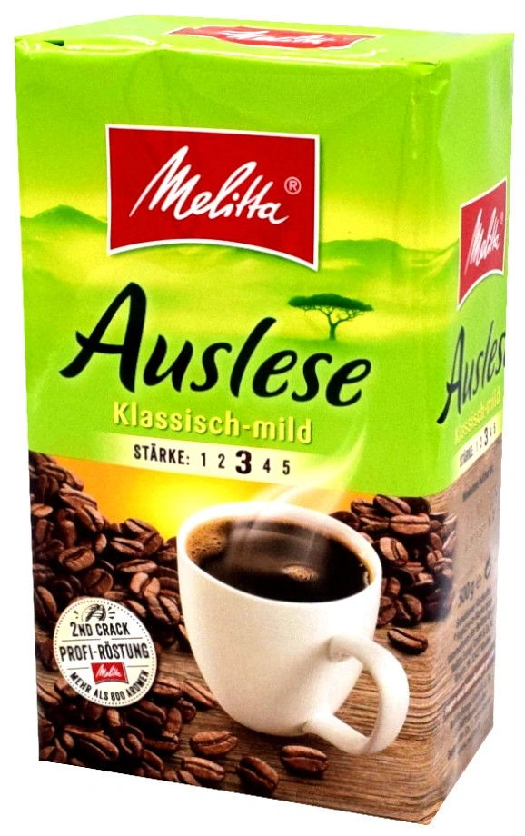Melitta – Melitta Auslese Mild – 500g Gemahlener Kaffee