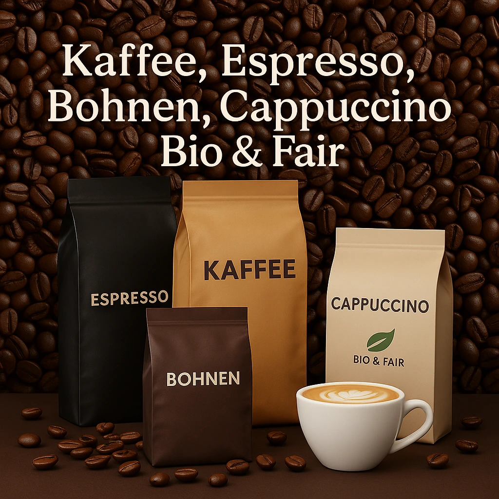 Bio Espresso Bohnen für Kaffeemaschinen und Siebträger – nachhaltiger, aromatischer Kaffeegenuss