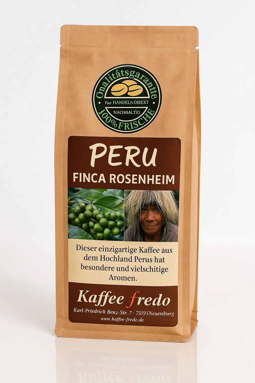 Peru Finca Rosenheim Kaffee – aromatischer Hochlandkaffee aus Peru
