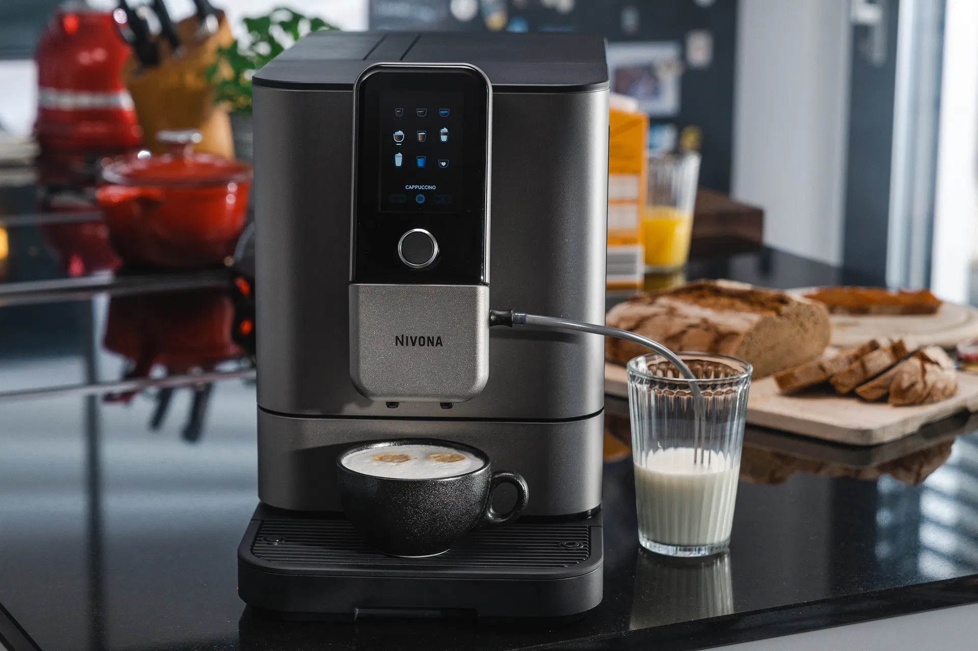 Nivona NIVO 8103 Kaffeevollautomat – hochwertige Maschine für frisch gebrühten, vollmundigen Kaffee zu Hause oder im Büro