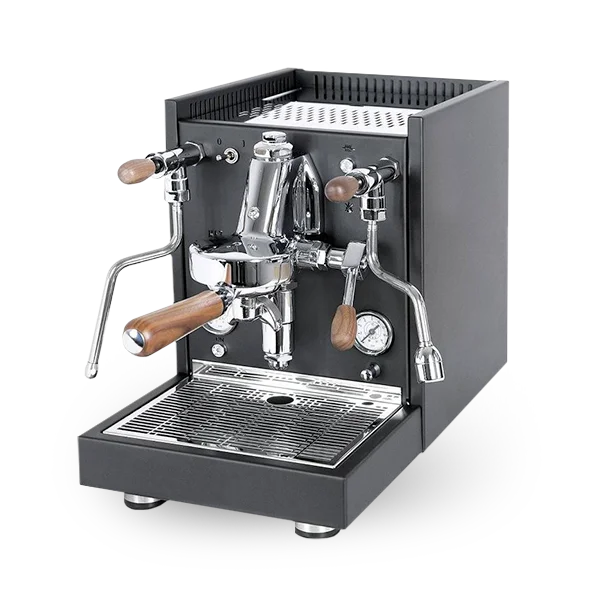 Quick Mill Rubino Coffee Machine Black  Timber