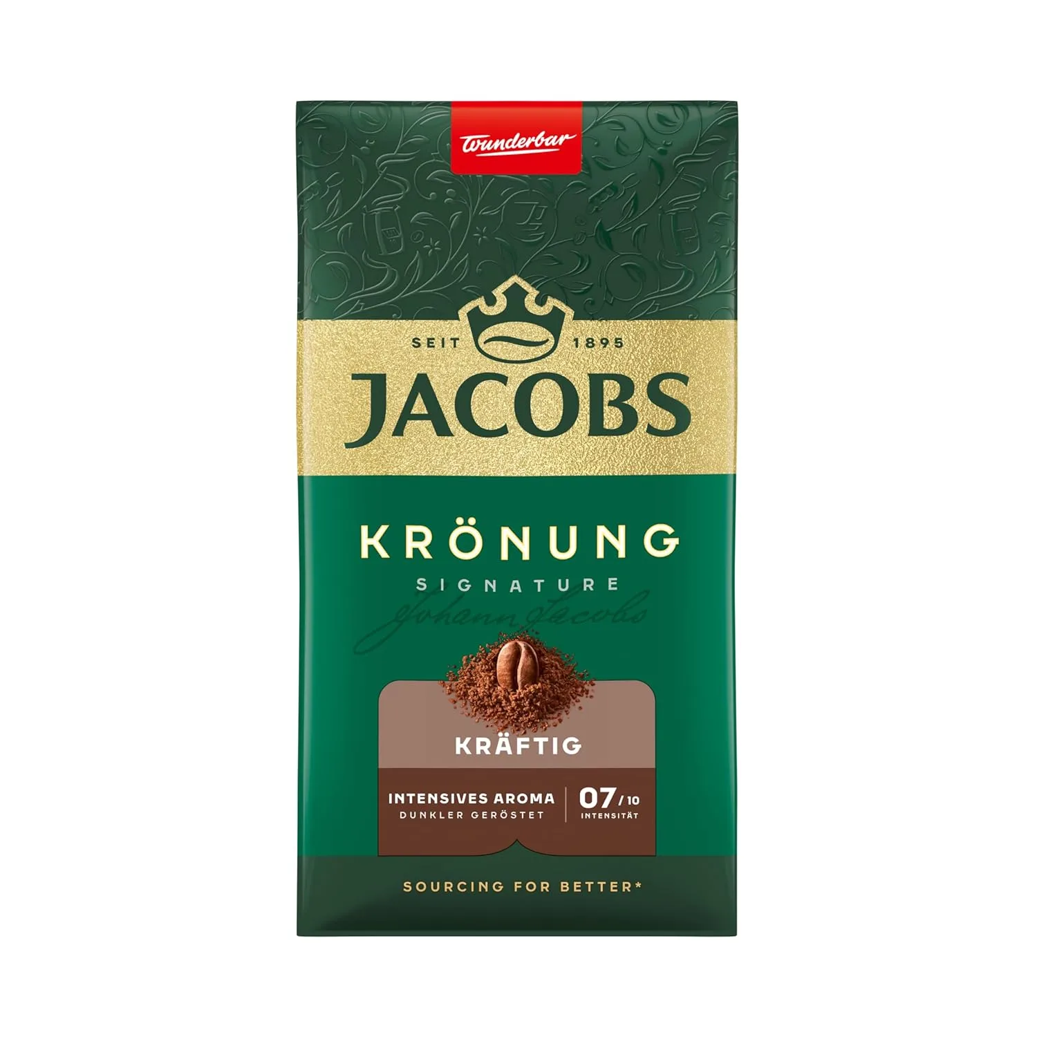 Jacobs – Jacobs Filterkaffee Krönung Kräftig – 500 g Gemahlen